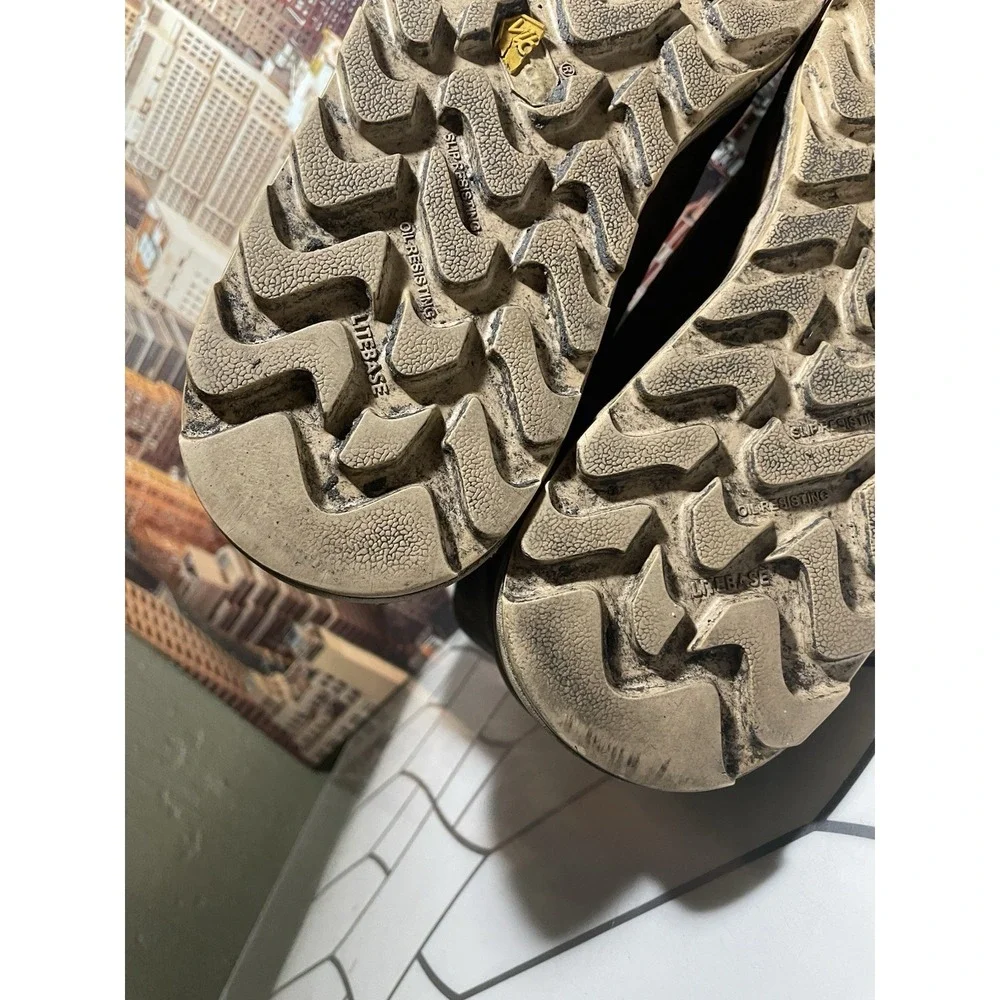 Red Wing 2442  Brown Steel Toe Work Boot Size US Size 11.5 E2 - Picture 10 of 14